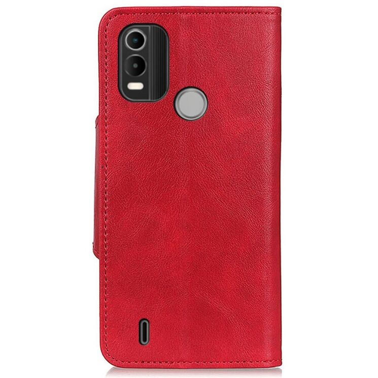 Чехол UniCase Vintage Wallet для Nokia C21 Plus - Red: фото 3 из 7
