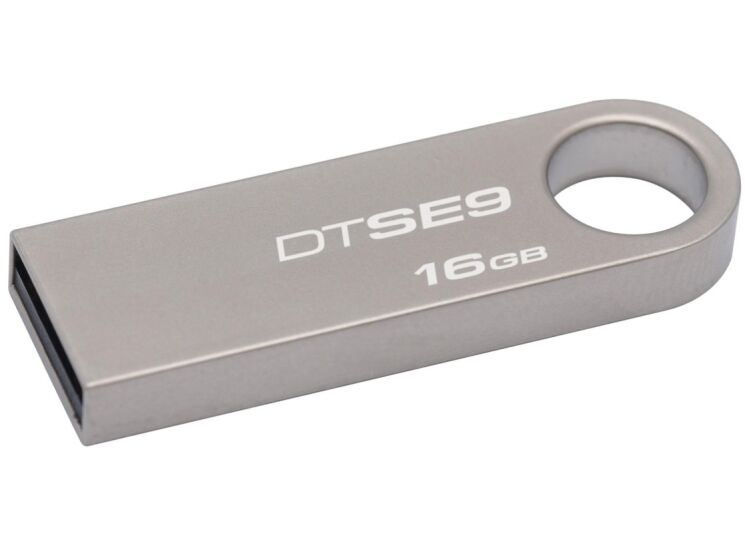 Флеш-память Kingston DT SE9 16GB Metal (DTSE9H/16GB) (989807) Флеш-память Kingston DT SE9 16GB Metal (DTSE9H/16GB): фото 1 из 7