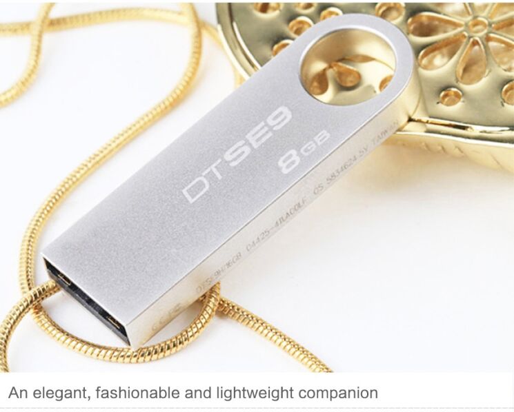 Флеш-память Kingston DT SE9 16GB Metal (DTSE9H/16GB) (989807) Флеш-память Kingston DT SE9 16GB Metal (DTSE9H/16GB): фото 4 из 7