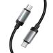 Кабель Hoco X117 Star Type-C to Type-C 60W (1m) - Black (982800B). Фото 3 из 6
