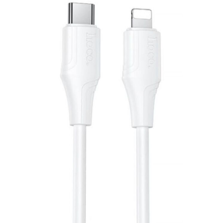 Кабель Hoco X124 Type-C to Lightning (27W, 3A, 1m) - White: фото 1 из 6