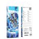 Кабель Hoco X76 4 в 1 USB to Lightning+Lightning+Type-C+MicroUSB (1m) - Black (896125B). Фото 4 из 8