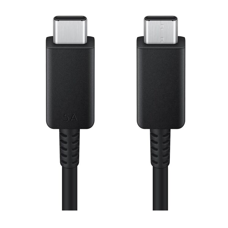 Кабель Samsung Type-C to Type-C (5A, 1.8m) EP-DX510JBEGEU - Black: фото 2 з 4