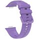 Комплект (чохол і ремінець) Deexe Silicone Set для Huawei Watch Fit 3 - Purple (357102V). Фото 3 з 9