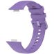 Комплект (чохол і ремінець) Deexe Silicone Set для Huawei Watch Fit 3 - Purple (357102V). Фото 4 з 9