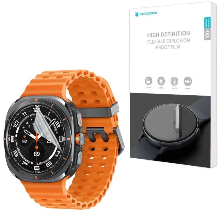 Комплект пленок (6 шт) RockSpace Watch Film для Samsung Galaxy Watch Ultra (47mm): фото 1 из 6
