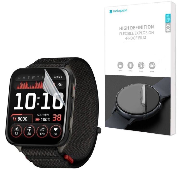 Комплект пленок (6шт) RockSpace Watch Film для Garmin Venu X1 (386206) Комплект пленок (6шт) RockSpace Watch Film для Garmin Venu X1: фото 1 из 6