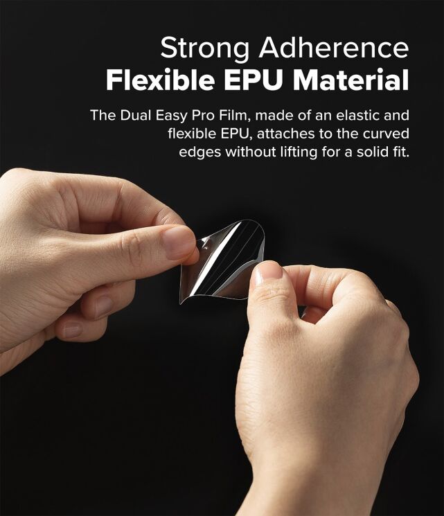 Комплект защитных пленок Ringke Dual Easy Pro Film для Apple Watch 10 / 11 46 mm (8800293851639) (364539) Комплект защитных пленок Ringke Dual Easy Pro Film для Apple Watch 10 / 11 46 mm (8800293851639): фото 6 из 15