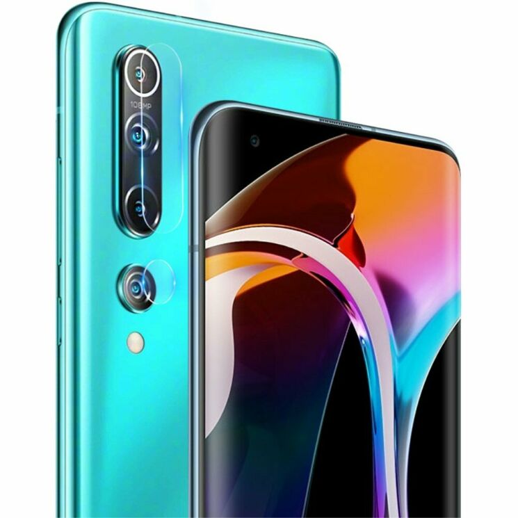 Комплект захисних стекол IMAK Camera Lens Protector для Xiaomi Mi 10: фото 2 з 13