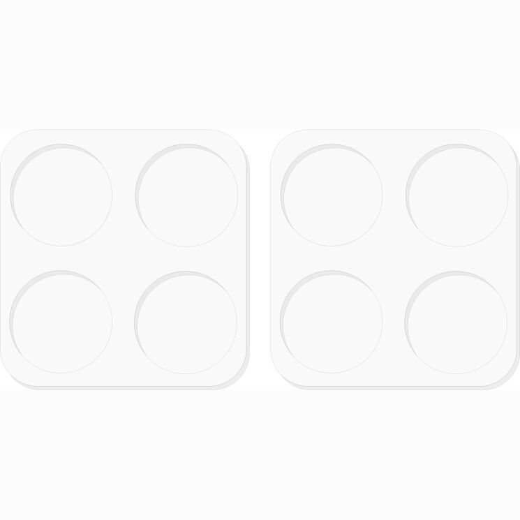 Комплект захисних стекол задню камеру Deexe Camera Lens Protector для Motorola Edge 70 Pro (412009) Комплект захисних стекол задню камеру Deexe Camera Lens Protector для Motorola Edge 70 Pro: фото 2 з 6