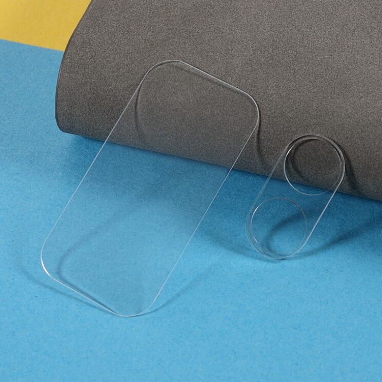 Комплект защитных стекол на заднюю камеру Deexe Camera Lens Protector для Samsung Galaxy Flip 3: фото 3 из 9