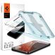 Комплект защитных стекол Spigen (SGP) GLAS.tR EZ Fit Sensor Protected для Samsung Galaxy S22 (S901) + ГЕЛЬ (290083). Фото 1 из 16