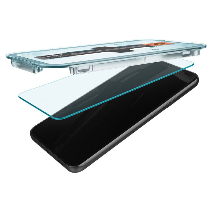 Комплект защитных стекол Spigen (SGP) GLAS.tR EZ Fit Sensor Protected для Samsung Galaxy S22 (S901) + ГЕЛЬ: фото 5 из 16