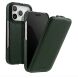 Шкіряний чохол MELKCO Jacka Type для iPhone 18 Pro - Green (423659G). Фото 1 з 5