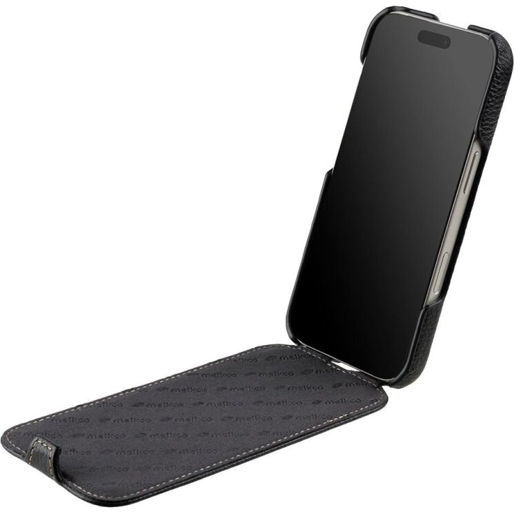 Шкіряний чохол MELKCO Jacka Type для iPhone 18 Pro Max - Black (423868B) Шкіряний чохол MELKCO Jacka Type для iPhone 18 Pro Max - Black: фото 2 з 5