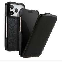 Шкіряний чохол MELKCO Jacka Type для iPhone 18 Pro Max - Black: фото 1 з 5