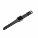 Кожаный ремешок Deexe Classic для Apple Watch 46 / 45 / 44 / SE 44 / 42 (Series 1-3) / Ultra / Ultra 2 - Black (251304A). Фото 3 из 6