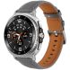 Шкіряний ремінець Deexe Classic для Samsung Galaxy Watch 8 (40/44mm) / 8 Classic - Grey (384156H). Фото 2 з 5
