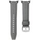 Шкіряний ремінець Deexe Classic для Samsung Galaxy Watch 8 (40/44mm) / 8 Classic - Grey (384156H). Фото 3 з 5