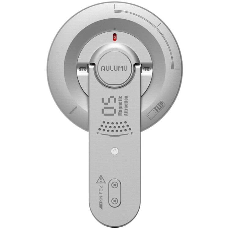 Магнитный держатель AULUMU G05 Air Next-Gen Hi-Per Magnetic Stand - Silver: фото 2 из 9