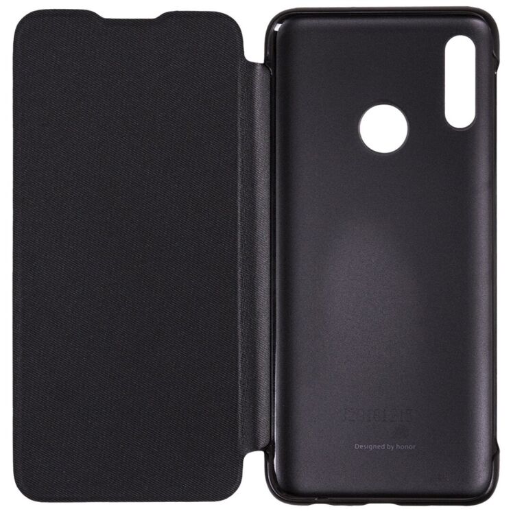 Оригинальный чехол Flip Cover для Huawei P Smart (2019) / Honor 10 Lite - Black: фото 7 из 9