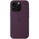 Оригинальный чехол Silicone Case with MagSafe для Apple iPhone 16 Pro (MYYM3) - Plum (366254V). Фото 2 из 5
