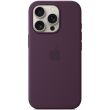 Оригінальний чохол Silicone Case with MagSafe для Apple iPhone 16 Pro (MYYM3) - Plum (366254V)