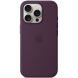 Оригинальный чехол Silicone Case with MagSafe для Apple iPhone 16 Pro (MYYM3) - Plum (366254V). Фото 1 из 5