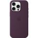 Оригинальный чехол Silicone Case with MagSafe для Apple iPhone 16 Pro (MYYM3) - Plum (366254V). Фото 3 из 5
