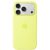 Оригинальный чехол Silicone Case with MagSafe для iPhone 17 Pro (MGFF4) - Neon Yellow: фото 1 из 4