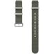 Оригинальный ремешок Athleisure Band (M/L) для Samsung Galaxy Watch 4 / 4 Classic / 5 / 5 Pro / 6 / 6 Classic / 7 / FE (ET-SOL31LKEGEU) - Green (358109K). Фото 2 из 3
