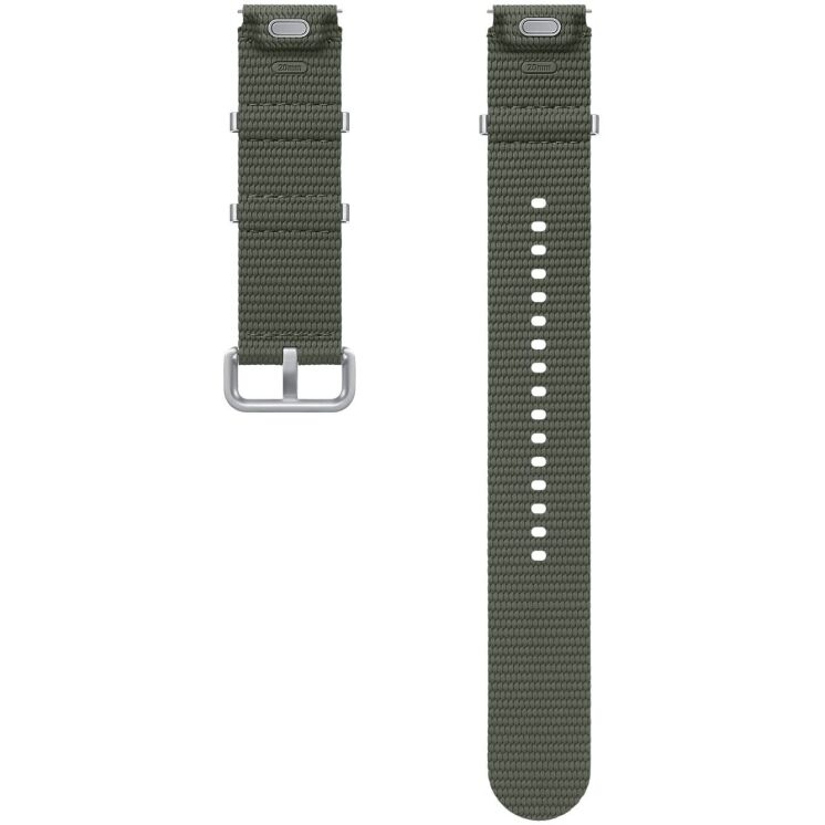 Оригинальный ремешок Athleisure Band (M/L) для Samsung Galaxy Watch 4 / 4 Classic / 5 / 5 Pro / 6 / 6 Classic / 7 / FE (ET-SOL31LKEGEU) - Green: фото 3 из 3
