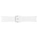 Оригінальний ремінець Sport Band (Size S M) для Samsung Galaxy Watch 4 / 4 Classic / 5 / 5 Pro / 6 / 6 Classic / 7 / FE (ET-SFR90SWEGEU) - White (284637W). Фото 2 з 3