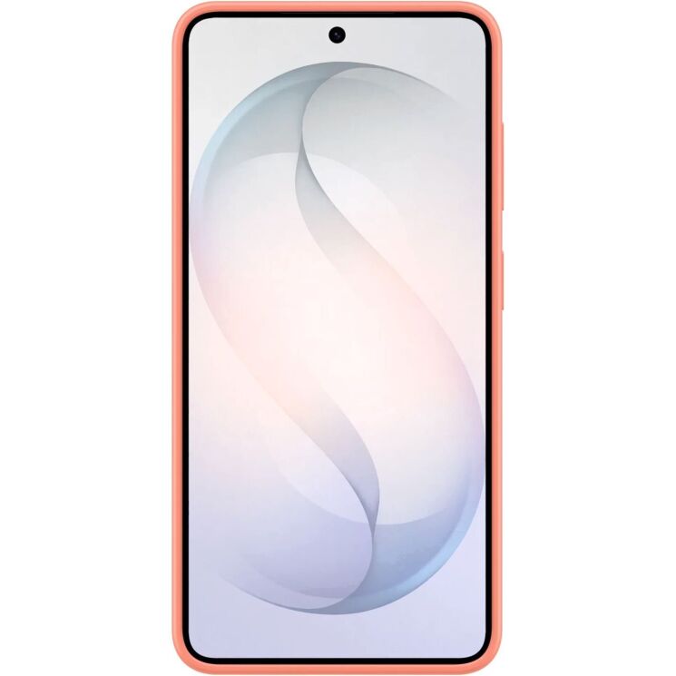 Оригинальный силиконовый чехол Silicone Magnet для Samsung Galaxy S26 (S942) EF-ES942COEGWW - Coralred: фото 2 из 5