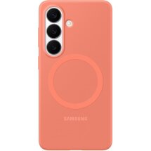 Оригинальный силиконовый чехол Silicone Magnet для Samsung Galaxy S26 (S942) EF-ES942COEGWW - Coralred: фото 1 из 5