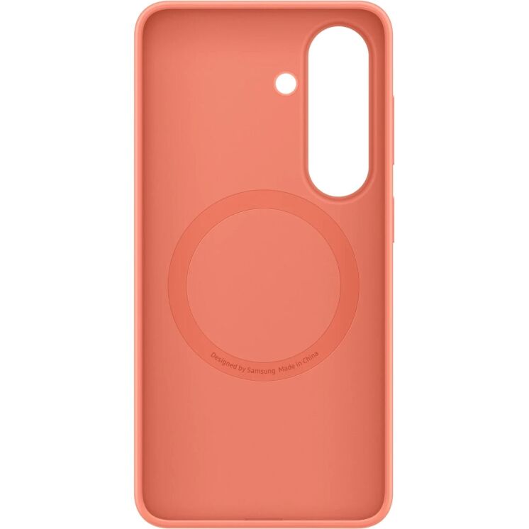 Оригинальный силиконовый чехол Silicone Magnet для Samsung Galaxy S26 (S942) EF-ES942COEGWW - Coralred: фото 5 из 5