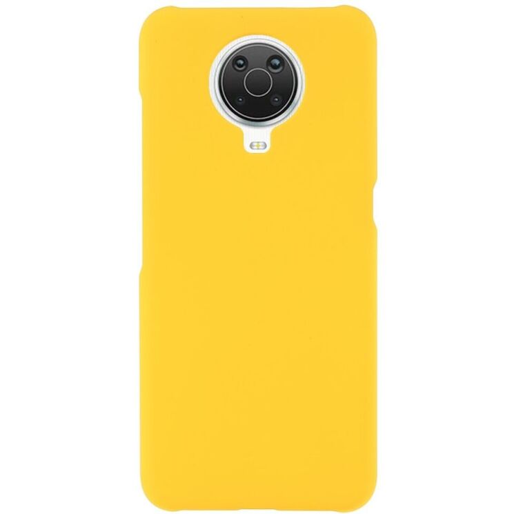 Пластиковый чехол Deexe Hard Shell для Nokia G10 / G20 - Yellow: фото 1 из 7