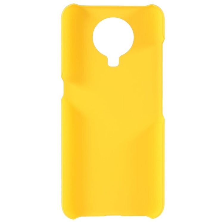 Пластиковый чехол Deexe Hard Shell для Nokia G10 / G20 - Yellow: фото 3 из 7