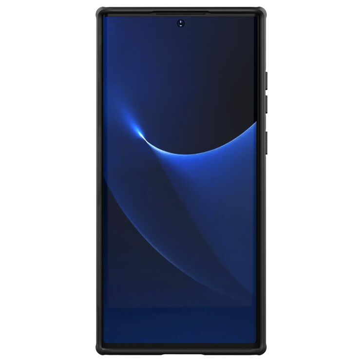 Пластиковый чехол NILLKIN Frosted Shield для Samsung Galaxy S22 Ultra - Black: фото 2 из 17