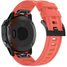 Ремешок ArmorStandart Silicone для часов Garmin с креплением Quick Fit 20mm - Coral Red: фото 1 из 5
