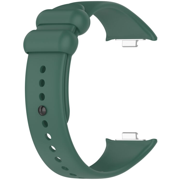 Ремешок ArmorStandart Silicone Strap для Xiaomi Redmi Watch 4 / 5 / Mi Smart Band 8 Pro / Band 9 Pro - Dark Green: фото 3 из 6