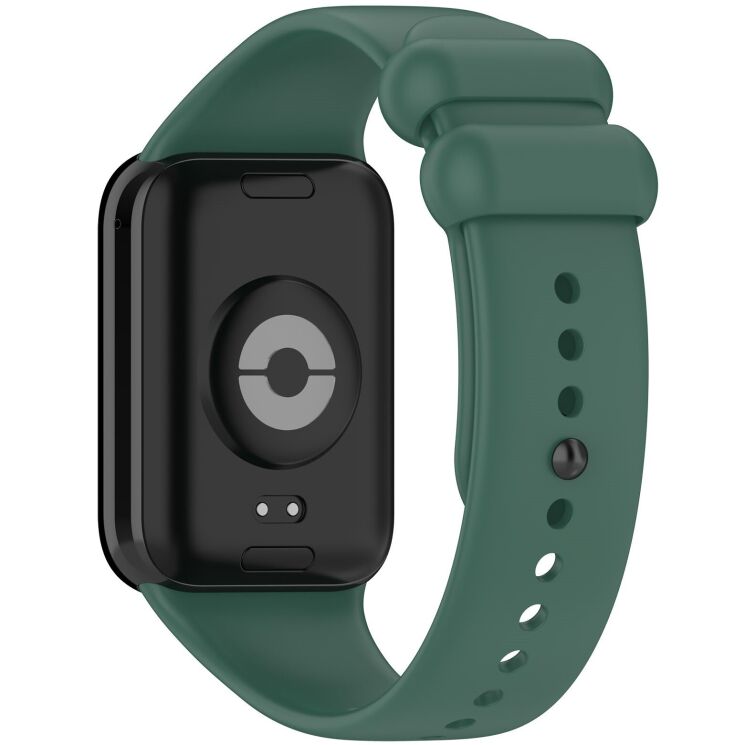 Ремешок ArmorStandart Silicone Strap для Xiaomi Redmi Watch 4 / 5 / Mi Smart Band 8 Pro / Band 9 Pro - Dark Green: фото 2 из 6
