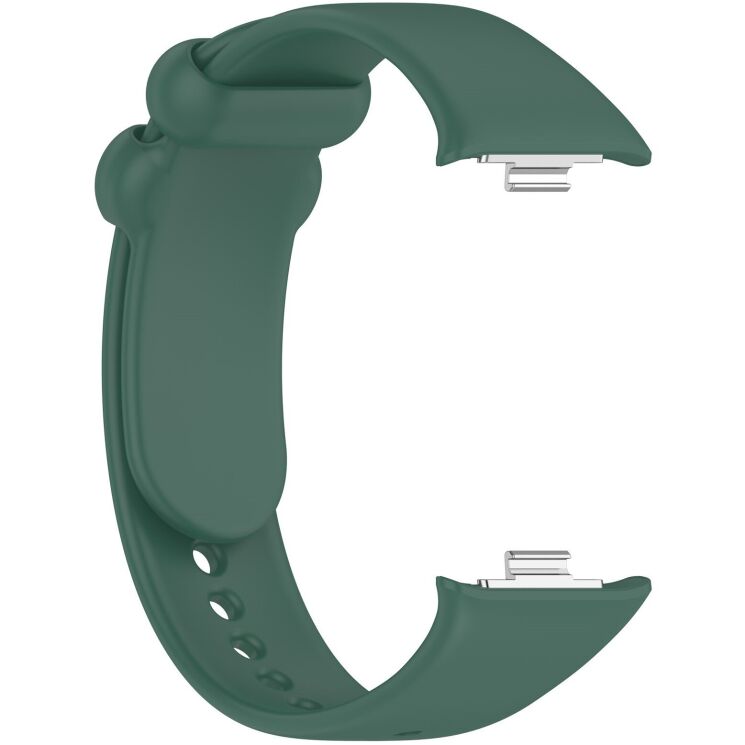 Ремешок ArmorStandart Silicone Strap для Xiaomi Redmi Watch 4 / 5 / Mi Smart Band 8 Pro / Band 9 Pro - Dark Green: фото 4 из 6