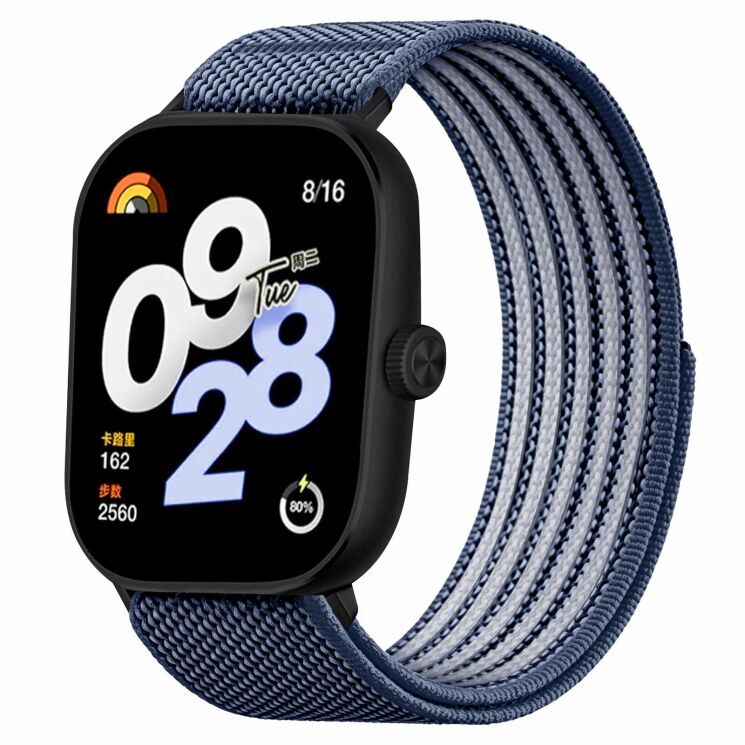 Ремінець Deexe Active Band для Xiaomi Smart Band 10 Pro / 9 Pro/ 8 Pro / Redmi Watch 6 / 5 /4 - Dark Blue: фото 2 з 5