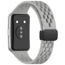 Ремешок Deexe Astra Strap для Huawei Band 11 Pro / Band 11 - Grey: фото 1 из 6
