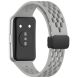 Ремешок Deexe Astra Strap для Huawei Band 11 Pro / Band 11 - Grey (410602H). Фото 1 из 6