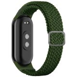 Ремінець Deexe Braided Strap для Xiaomi Mi Smart Band 8 / 9 - Green (326016G)