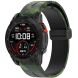 Ремешок Deexe Camo Silicone для часов с шириной крепления 22мм - Green (271420G). Фото 6 из 10