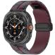 Ремешок Deexe Camouflage Pattern для Samsung Galaxy Watch Ultra (47mm) - Wine Red (358030WR). Фото 4 из 6
