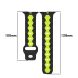 Ремешок Deexe Flex Series для Apple Watch 46 / 45 / 44 / SE 44 / 42 (Series 1-3) / Ultra / Ultra 2 - Black / Lime (251892). Фото 5 из 6